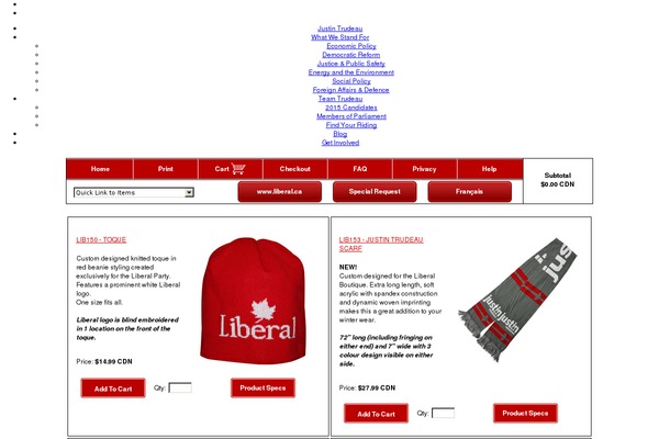 liberal-master theme websites examples
