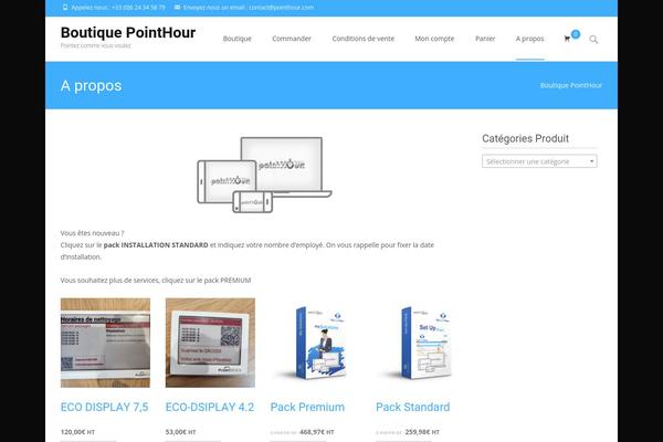 Site using iCalendrier plugin