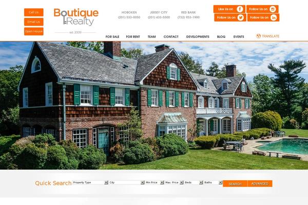 Site using Responsive Mortgage Calculator plugin