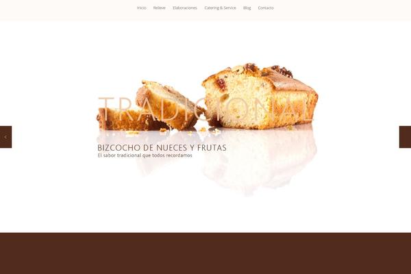 Scroller theme site design template sample