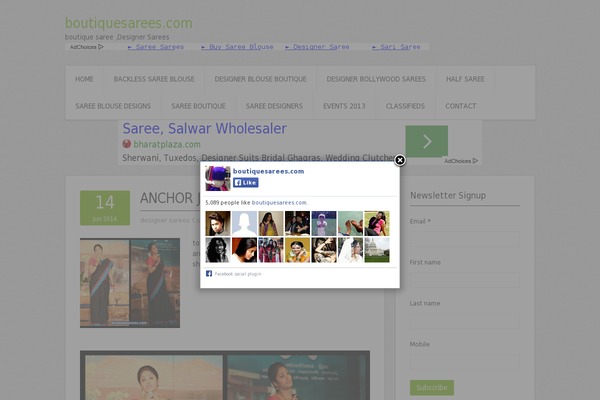 boutiquesarees.com site used Silk Lite