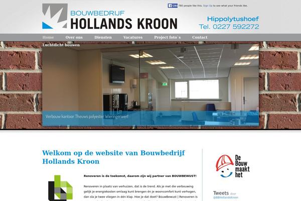 Standaard theme site design template sample