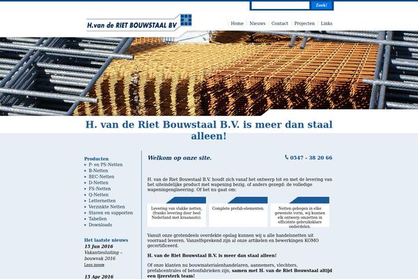 bouwstaal.nl site used Bouwstaal