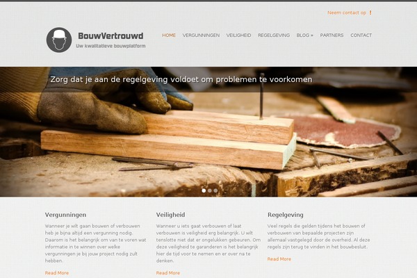 bouwvertrouwd.nl site used Wp_businesstwo5-v1.0.1