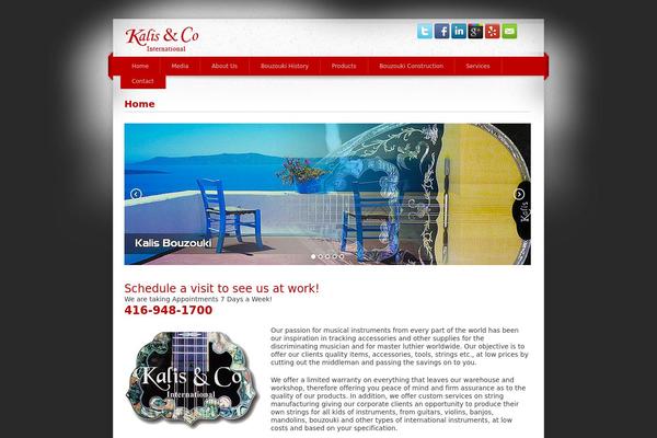 iDream theme site design template sample