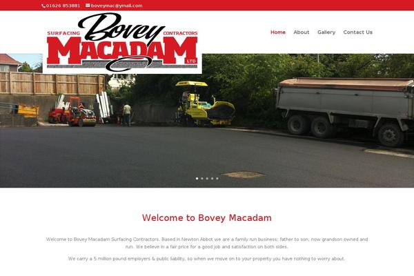 Divi theme site design template sample