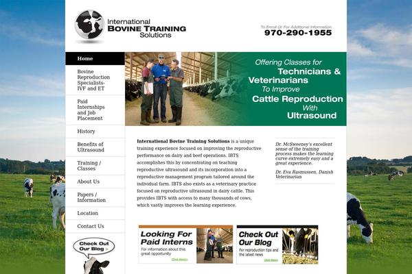 bovinetraining.com site used Ibts