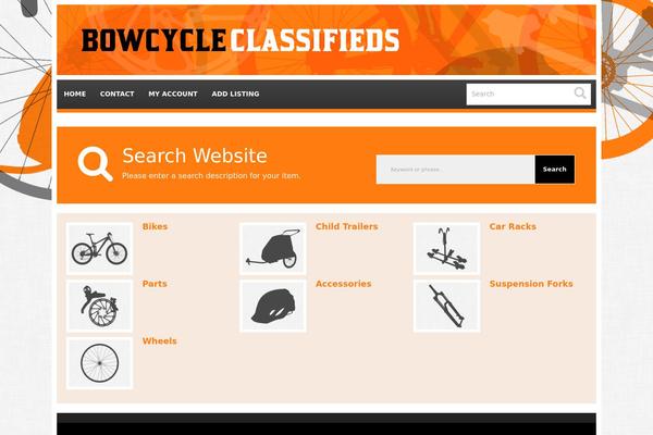 Classifiedstheme theme site design template sample