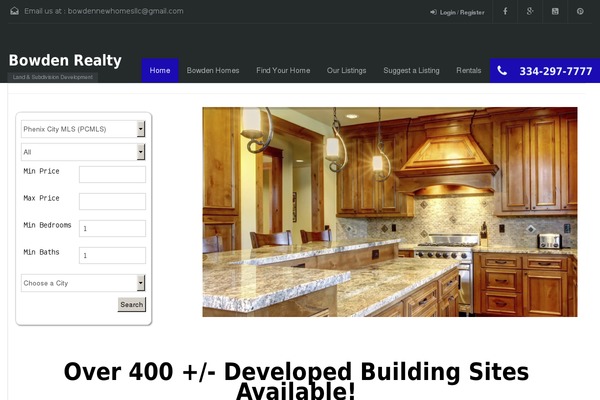 Realhomes Theme theme site design template sample