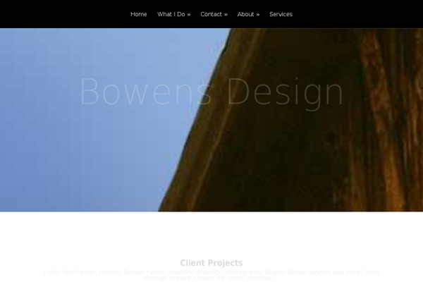 Vertex theme site design template sample