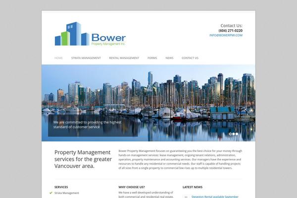 Primo-wp theme site design template sample