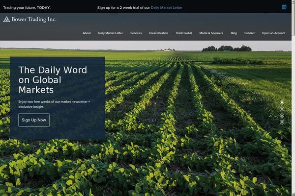bowertrading.com site used Bower-trading