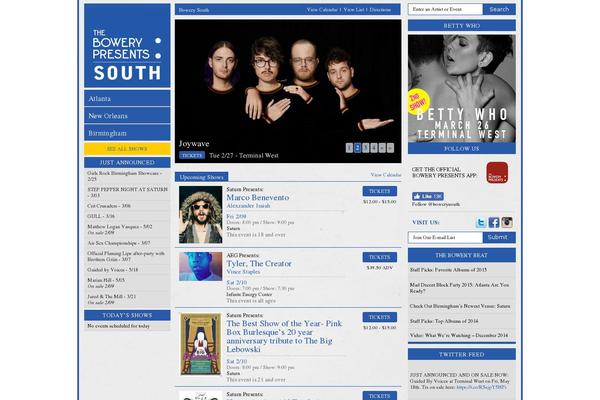 Site using Ticketfly-cms plugin