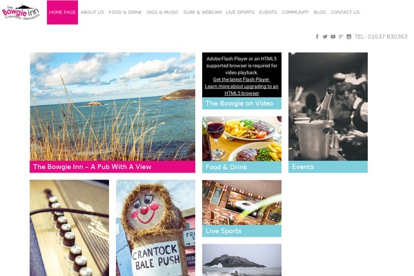 SympaGrid theme site design template sample
