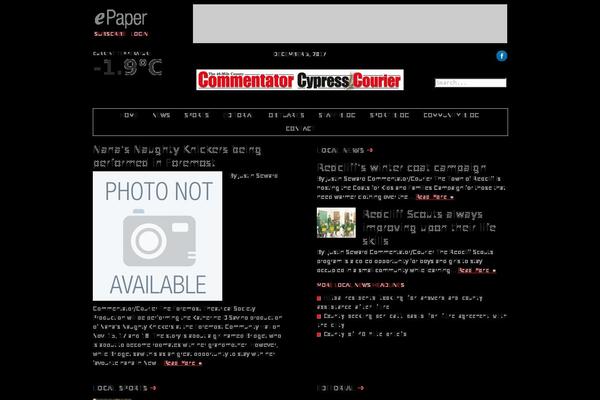 Ang_weekly_publications theme site design template sample