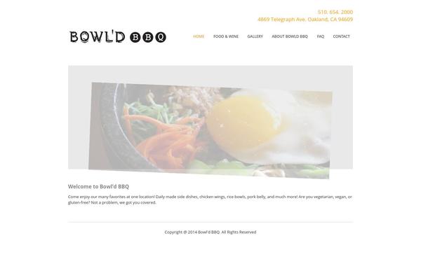 Fruitful theme site design template sample
