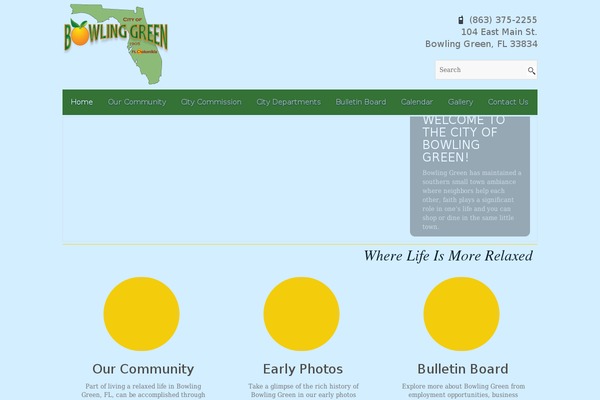 One Page Express theme site design template sample