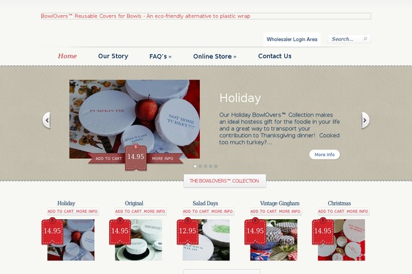 Boutique theme site design template sample