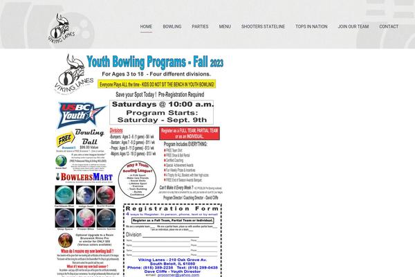 Bowl-wp theme site design template sample