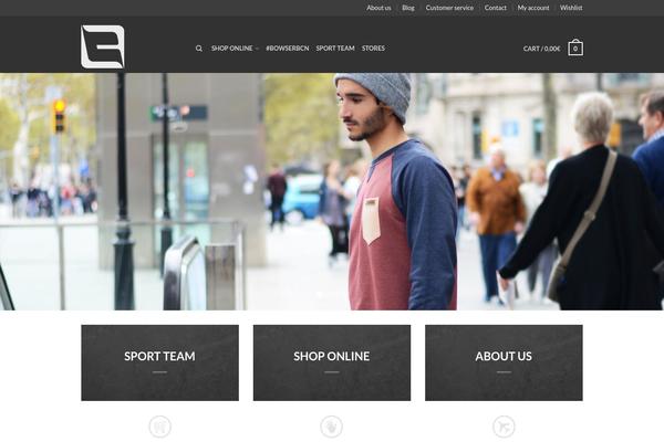 Flatsome theme site design template sample