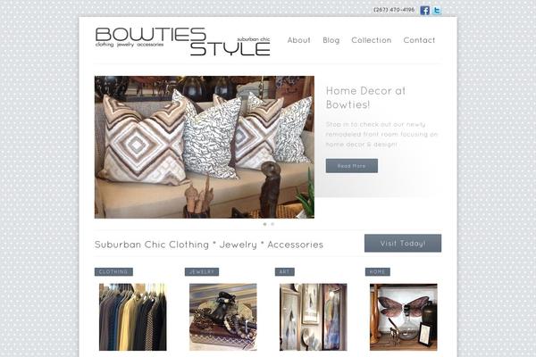Construct theme site design template sample