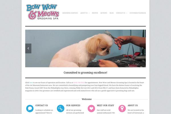 Wpex Adapt theme site design template sample