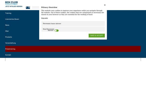 Site using Tabs-pro plugin