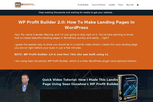 PB Theme theme site design template sample