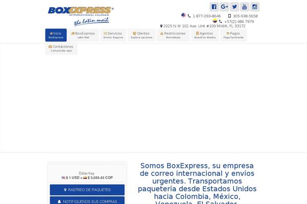 boxexpress.com site used Boxexpress2021