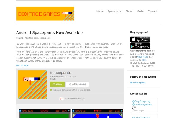 boxfacegames.com site used Gdminimal
