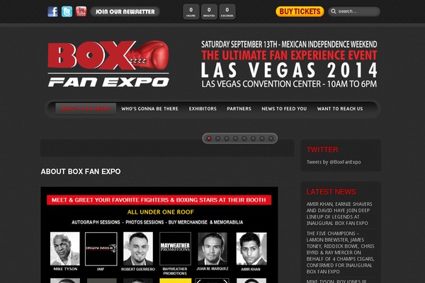 boxfanexpo.com site used Yoo_quantum_wp