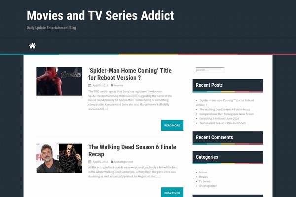 Vflex theme site design template sample