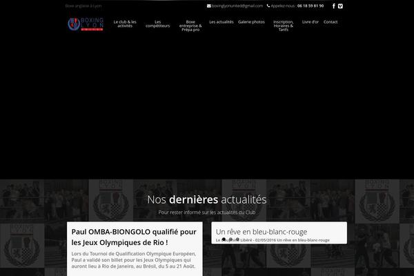 Fitness GYM theme site design template sample