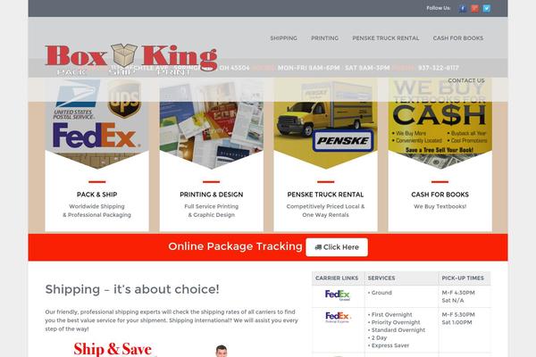 The Company theme site design template sample