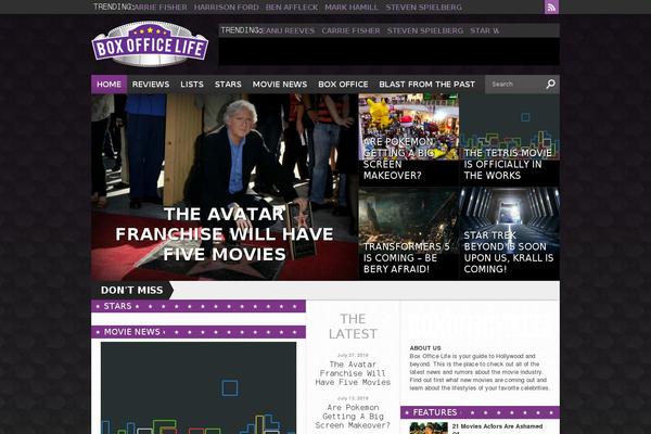 Hot Topix Child theme site design template sample