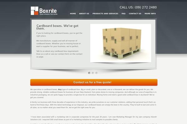 Karma theme site design template sample