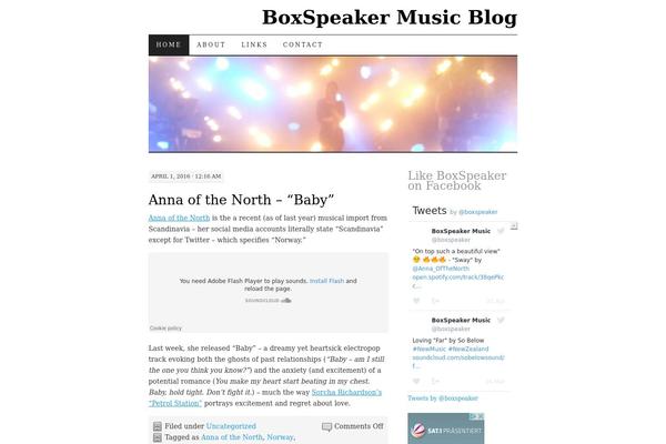 Pilcrow theme site design template sample