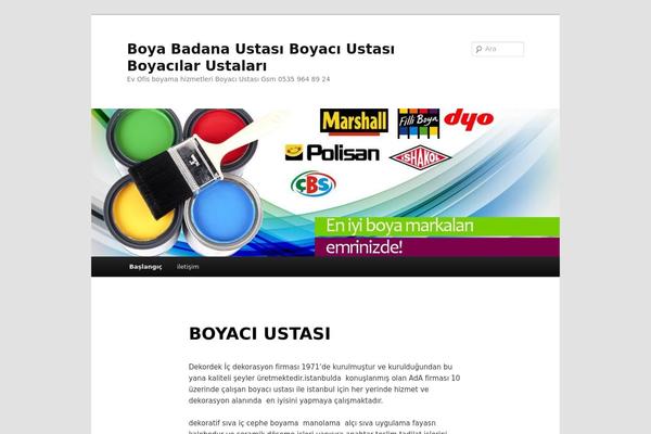 Misty Lake theme site design template sample