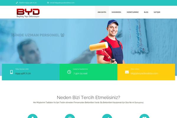 Laundryes theme site design template sample