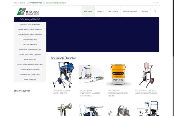 boyamakinalari.com site used Kuark-theme-v2