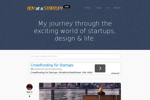 Site using Aesop Story Engine plugin