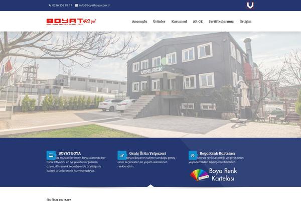 Element theme site design template sample
