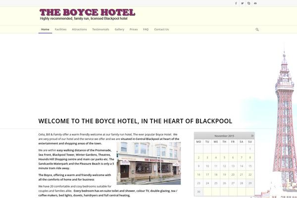 Site using Booking Calendar plugin