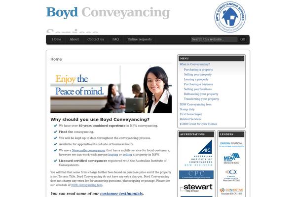 boydconveyancing.com.au site used Streamline_10