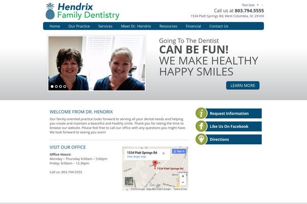NANCY theme site design template sample