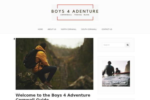Avani theme site design template sample
