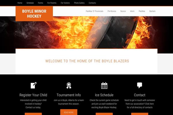 bmh theme websites examples