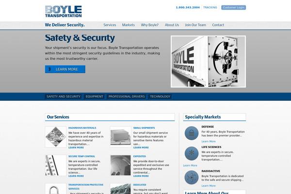 boyletransport.com site used Boyle