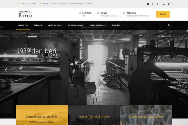 Realfactory theme site design template sample