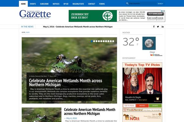 Fastnews theme site design template sample
